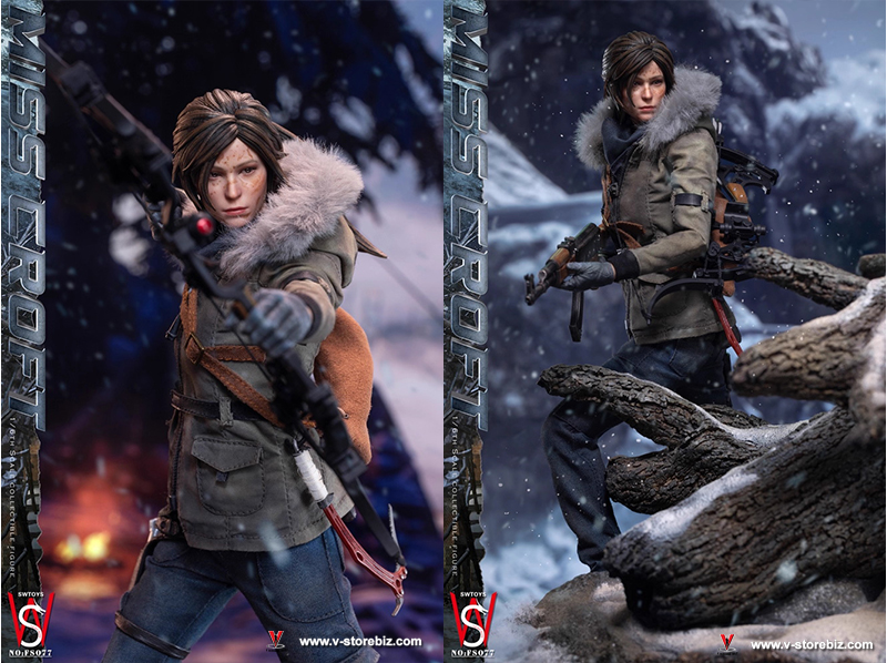 SWTOYS FS077B Miss Croft Battle Damage Ver.