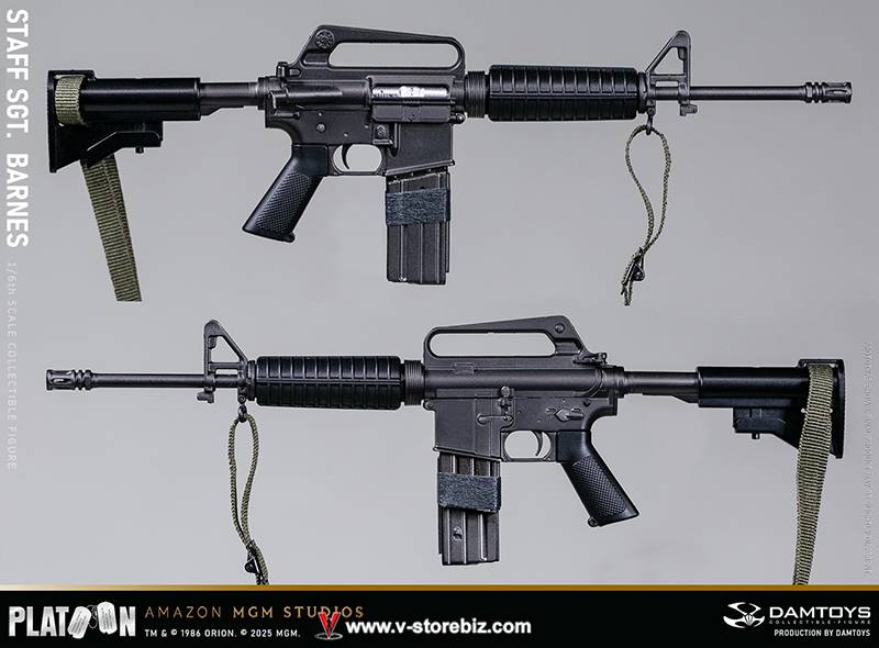 DAMTOYS DMS045 Platoon Vietnam War U.S. Army Staff Sergeant Barnes