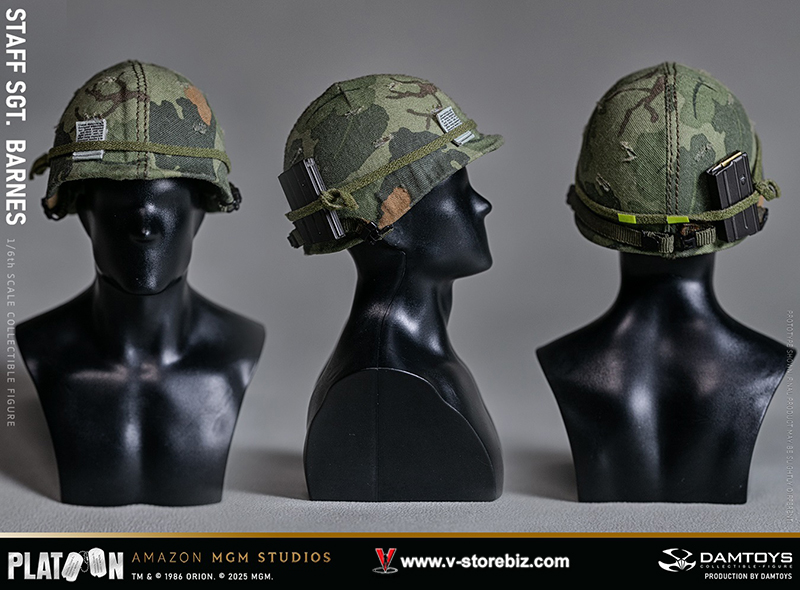 DAMTOYS DMS045 Platoon Vietnam War U.S. Army Staff Sergeant Barnes