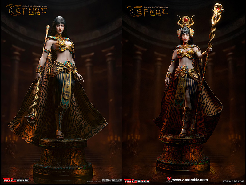TBLeague PL2025-234A Egyptian Gods Tefnut (Golden) 