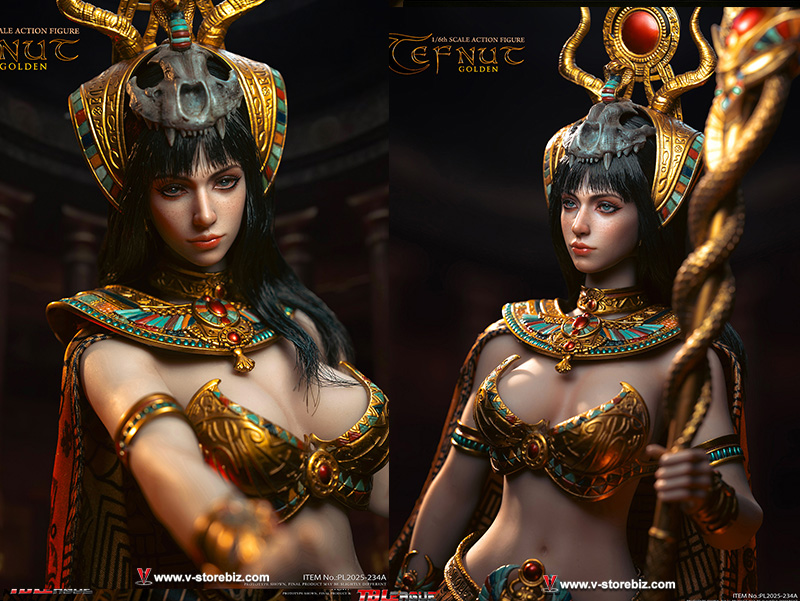 TBLeague PL2025-234A Egyptian Gods Tefnut (Golden) 