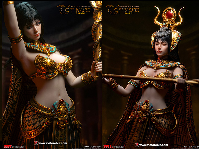 TBLeague PL2025-234A Egyptian Gods Tefnut (Golden) 