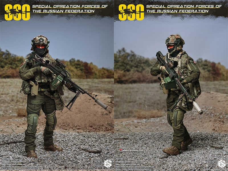 E&S 26075B Special Opreation Forces of The Russian Federation(SSO)