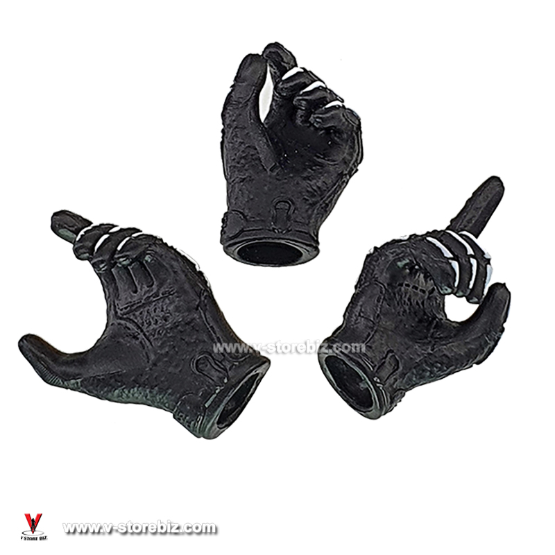 GA1010S Bravo 0-7 Skull Gloved Hands