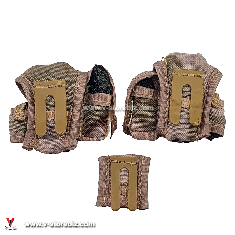 Toy Soldier Desert Camo Mag & Grenade Pouches