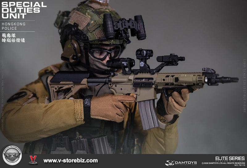 DAMTOYS 78113 HK SDU Hong Kong Police Special Duties Unit