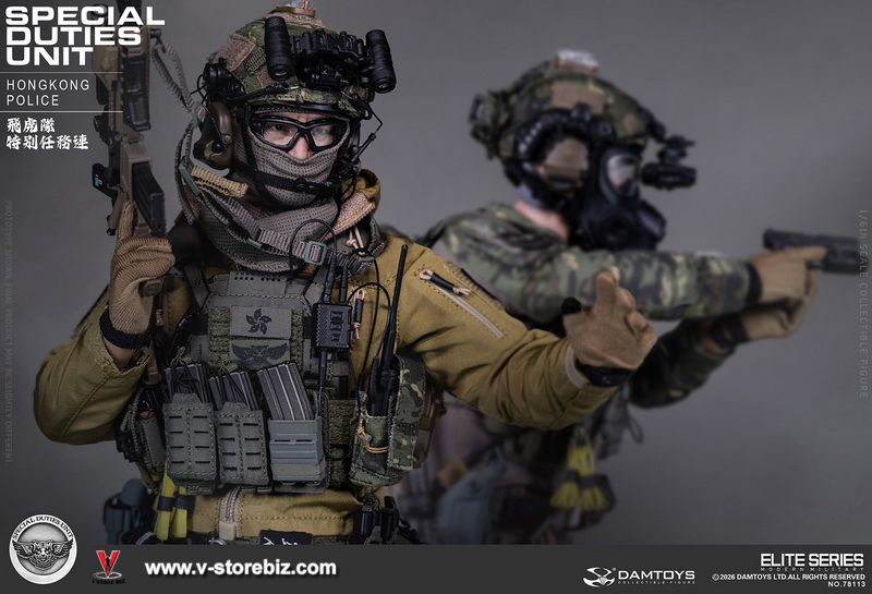 DAMTOYS 78113 HK SDU Hong Kong Police Special Duties Unit