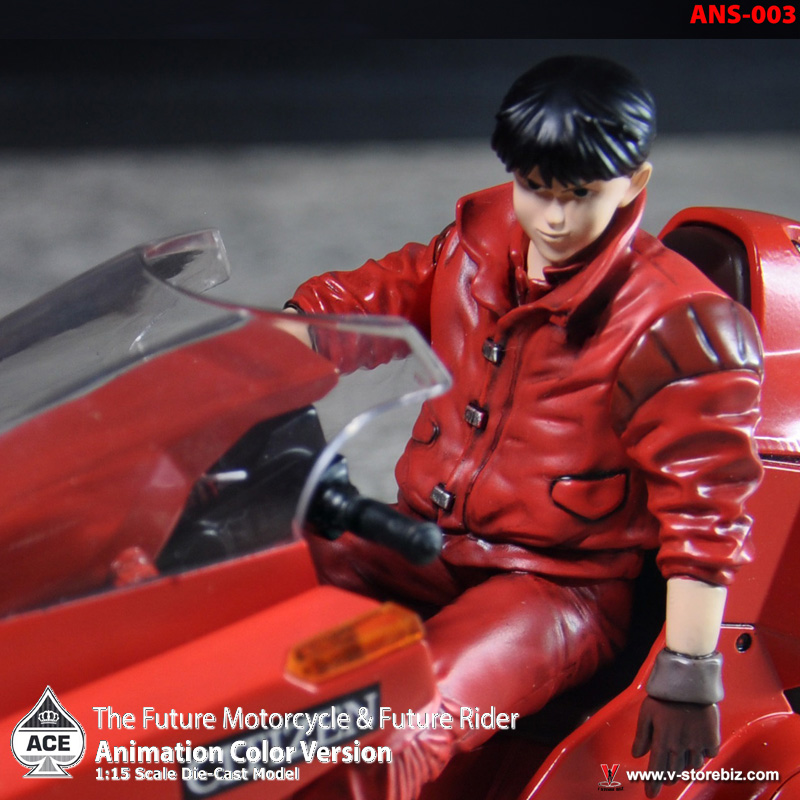 ACETOYZ ANS-003 1/15 The Future Motorcycle & Biker (Animation Colour Ver.)