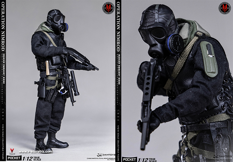 DAMTOYS PES012 1980 IRANIAN EMBASSY SIEGE 22 SAS CRW Operation Nimrod (Standard Edition)