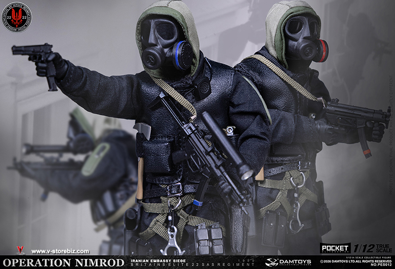 DAMTOYS PES012 1980 IRANIAN EMBASSY SIEGE 22 SAS CRW Operation Nimrod (Standard Edition)