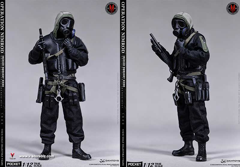DAMTOYS PES012 1980 IRANIAN EMBASSY SIEGE 22 SAS CRW Operation Nimrod (Standard Edition)