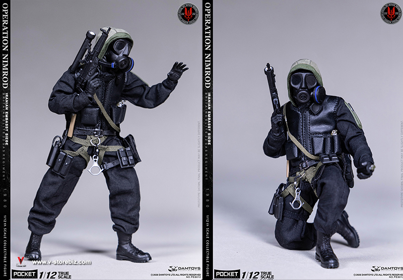 DAMTOYS PES012 1980 IRANIAN EMBASSY SIEGE 22 SAS CRW Operation Nimrod (Standard Edition)