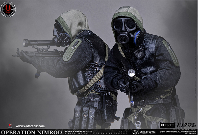 DAMTOYS PES012 1980 IRANIAN EMBASSY SIEGE 22 SAS CRW Operation Nimrod (Standard Edition)