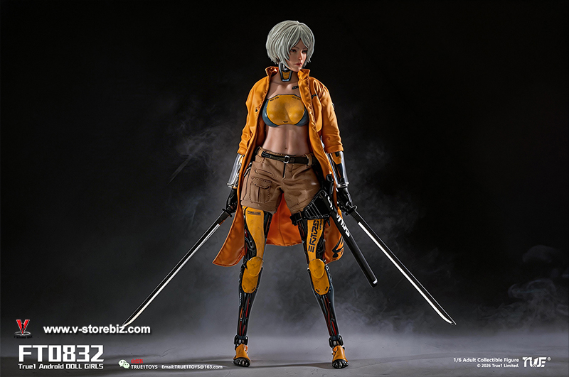 True1Toys FT0832 Android Bill WHITE Hair Ver.