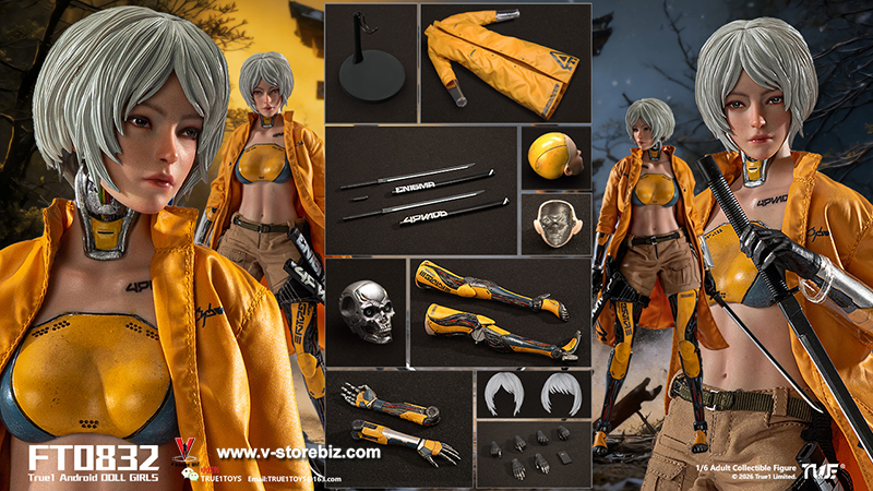 True1Toys FT0832 Android Bill WHITE Hair Ver.