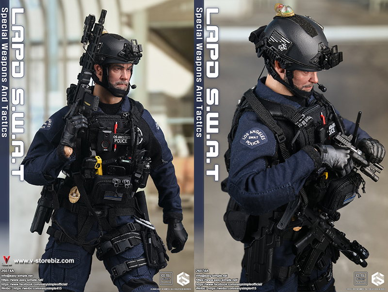 E&S 26074A LAPD S.W.A.T Special Weapons and Tactics