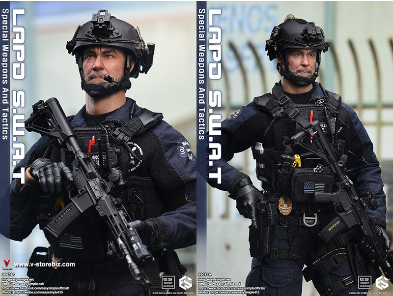 E&S 26074A LAPD S.W.A.T Special Weapons and Tactics