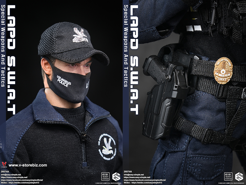 E&S 26074A LAPD S.W.A.T Special Weapons and Tactics