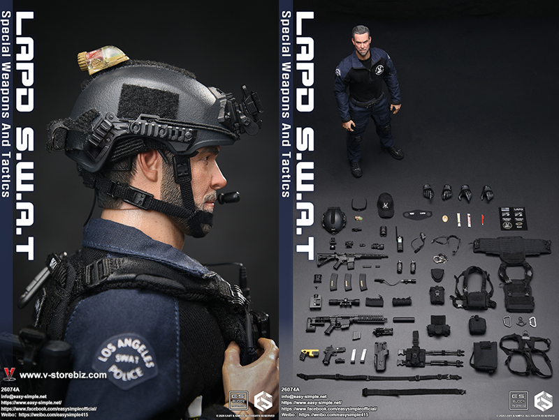 E&S 26074A LAPD S.W.A.T Special Weapons and Tactics