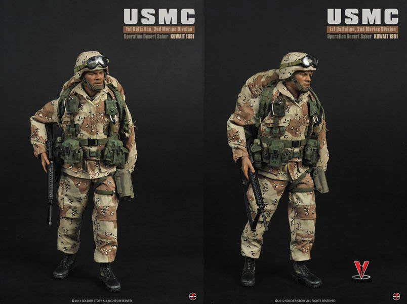 Soldier Story SS071 USMC 1st Battalion 2nd Marine Division Operation Desert Saber