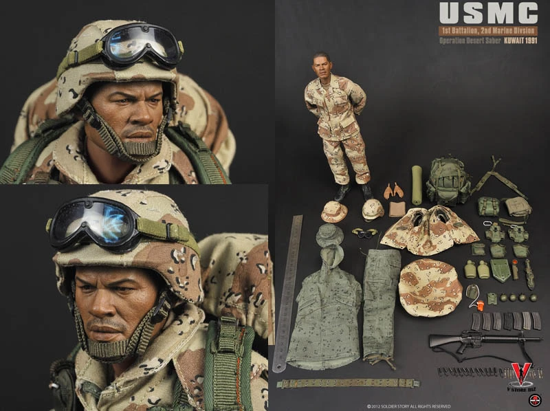 Soldier Story SS071 USMC 1st Battalion 2nd Marine Division Operation Desert Saber