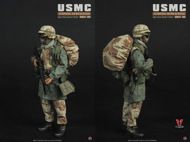 Soldier Story SS071 USMC 1st Battalion 2nd Marine Division Operation Desert Saber