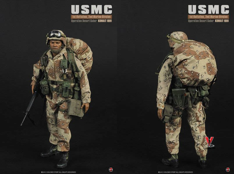 Soldier Story SS071 USMC 1st Battalion 2nd Marine Division Operation Desert Saber