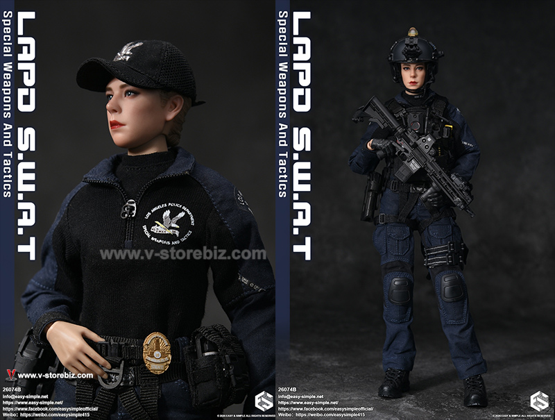 E&S 26074B LAPD S.W.A.T Special Weapons And Tactics
