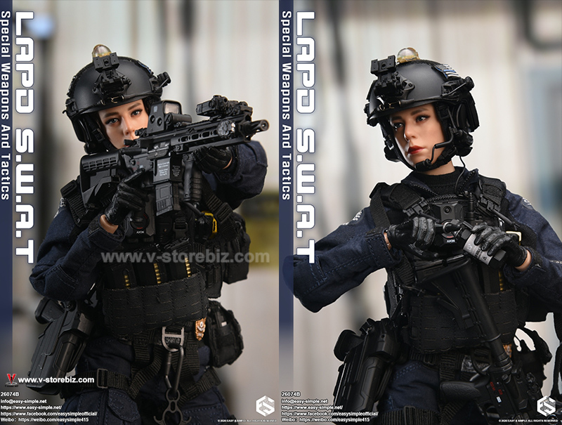 E&S 26074B LAPD S.W.A.T Special Weapons And Tactics