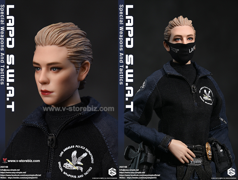 E&S 26074B LAPD S.W.A.T Special Weapons And Tactics