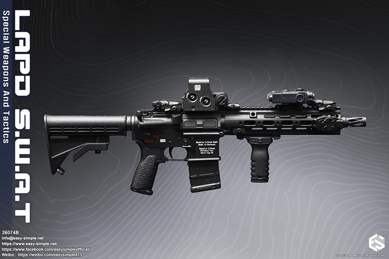 E&S 26074B LAPD S.W.A.T Special Weapons And Tactics