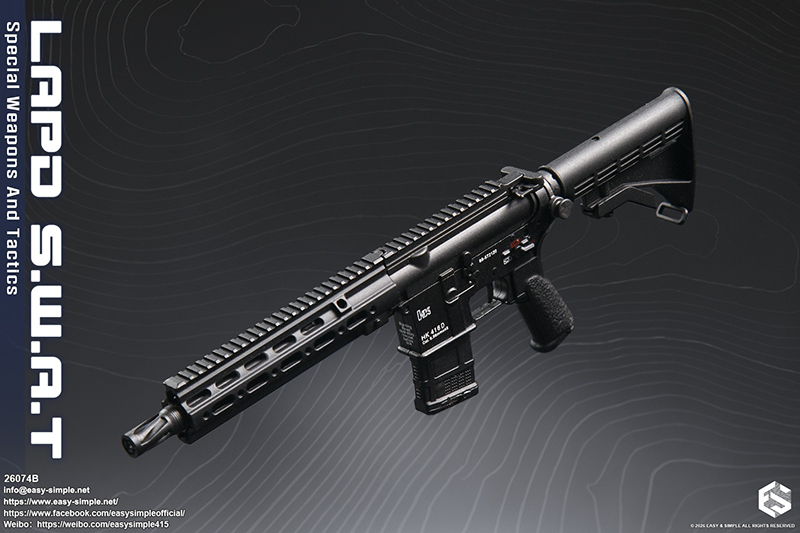 E&S 26074B LAPD S.W.A.T Special Weapons And Tactics