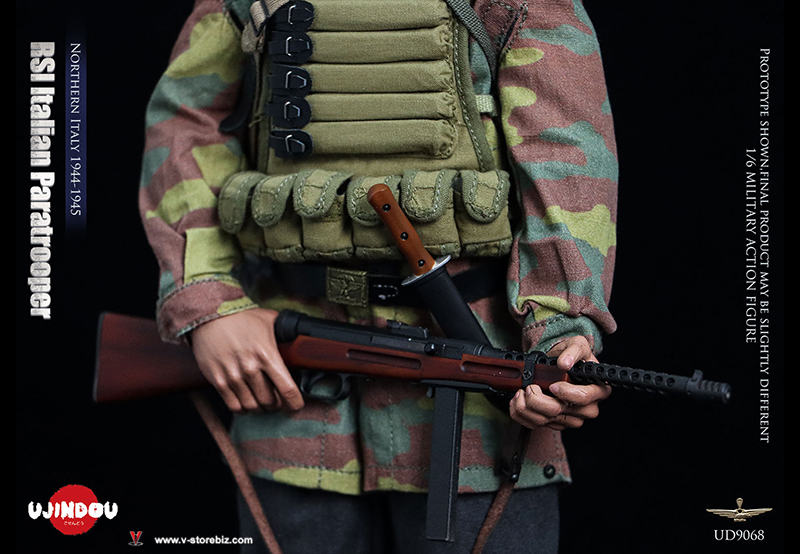 UJINDOU UD9068 WWII RSI Paratrooper Northern Italy 1944–1945