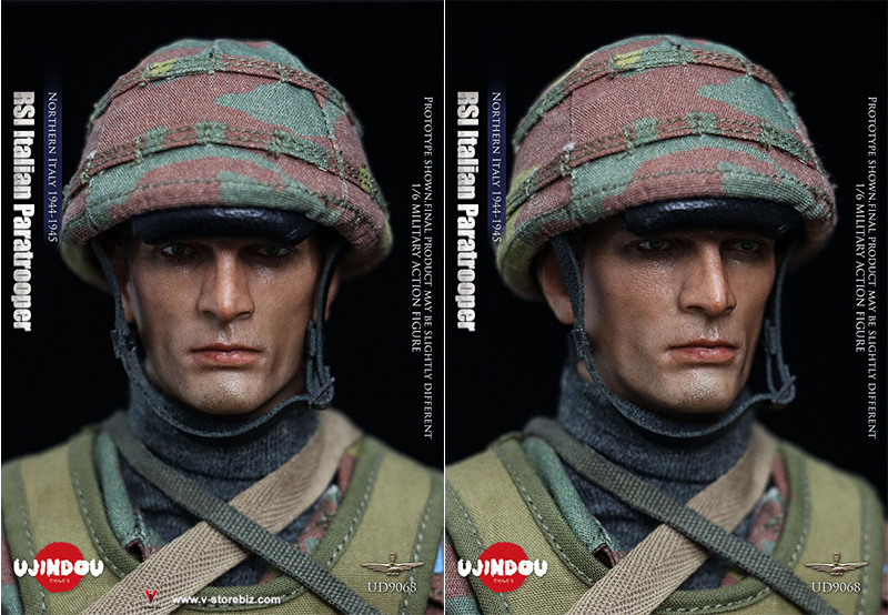 UJINDOU UD9068 WWII RSI Paratrooper Northern Italy 1944–1945