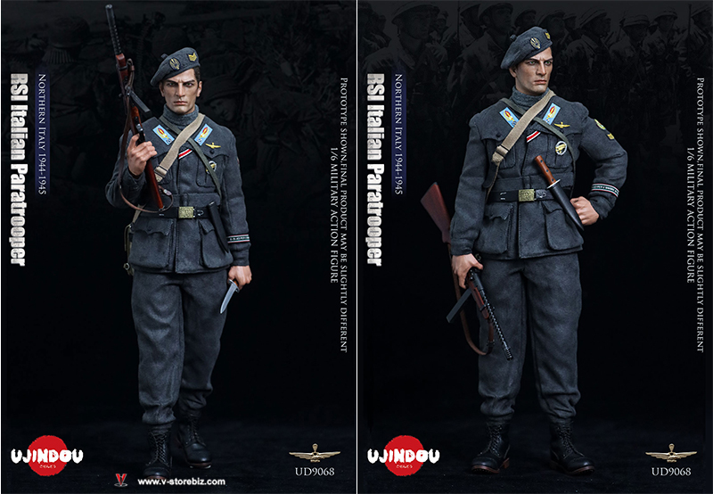 UJINDOU UD9068 WWII RSI Paratrooper Northern Italy 1944–1945