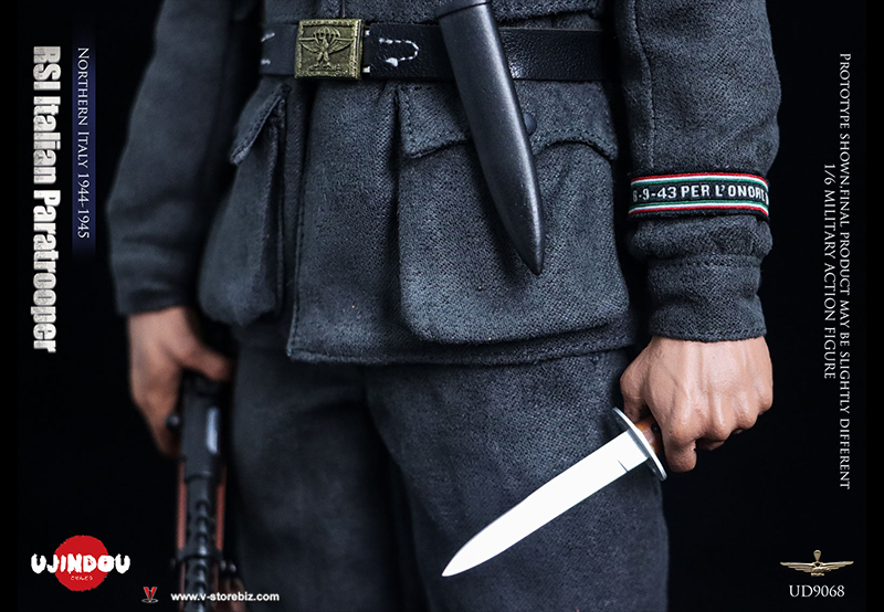UJINDOU UD9068 WWII RSI Paratrooper Northern Italy 1944–1945