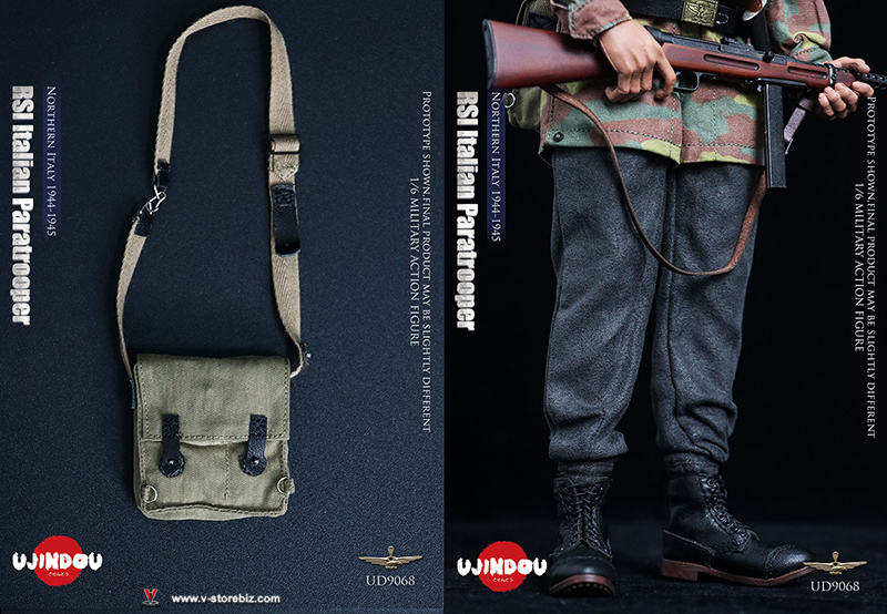 UJINDOU UD9068 WWII RSI Paratrooper Northern Italy 1944–1945