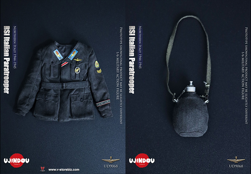 UJINDOU UD9068 WWII RSI Paratrooper Northern Italy 1944–1945