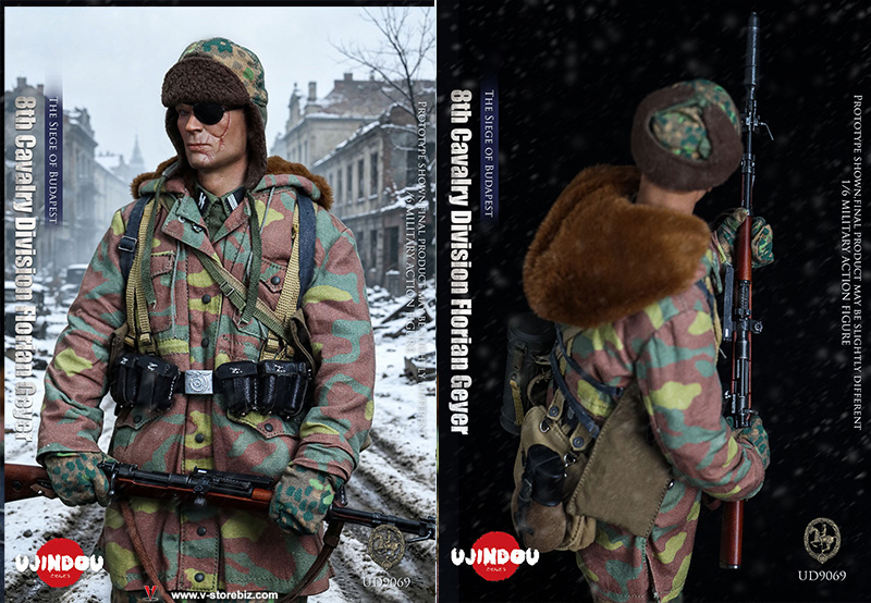 UJINDOU UD9069 8th Cavalry Division Florian Geyer The Siege of Budapest