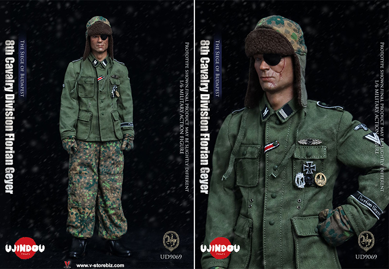 UJINDOU UD9069 8th Cavalry Division Florian Geyer The Siege of Budapest