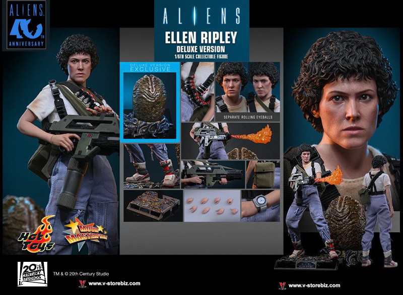 Hot Toys MMS895 Aliens - Ellen Ripley (Deluxe Version)