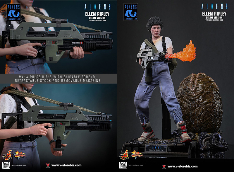 Hot Toys MMS895 Aliens - Ellen Ripley (Deluxe Version)