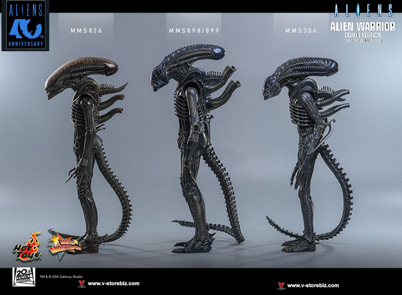Hot Toys MMS899 Aliens - Alien Warrior (Deluxe Version)