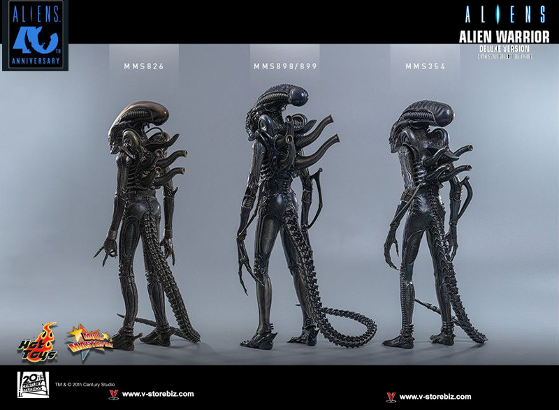 Hot Toys MMS899 Aliens - Alien Warrior (Deluxe Version)