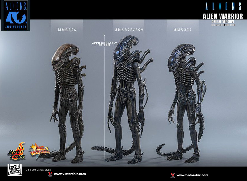 Hot Toys MMS899 Aliens - Alien Warrior (Deluxe Version)