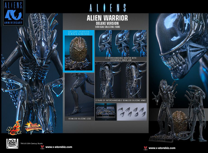 Hot Toys MMS899 Aliens - Alien Warrior (Deluxe Version)