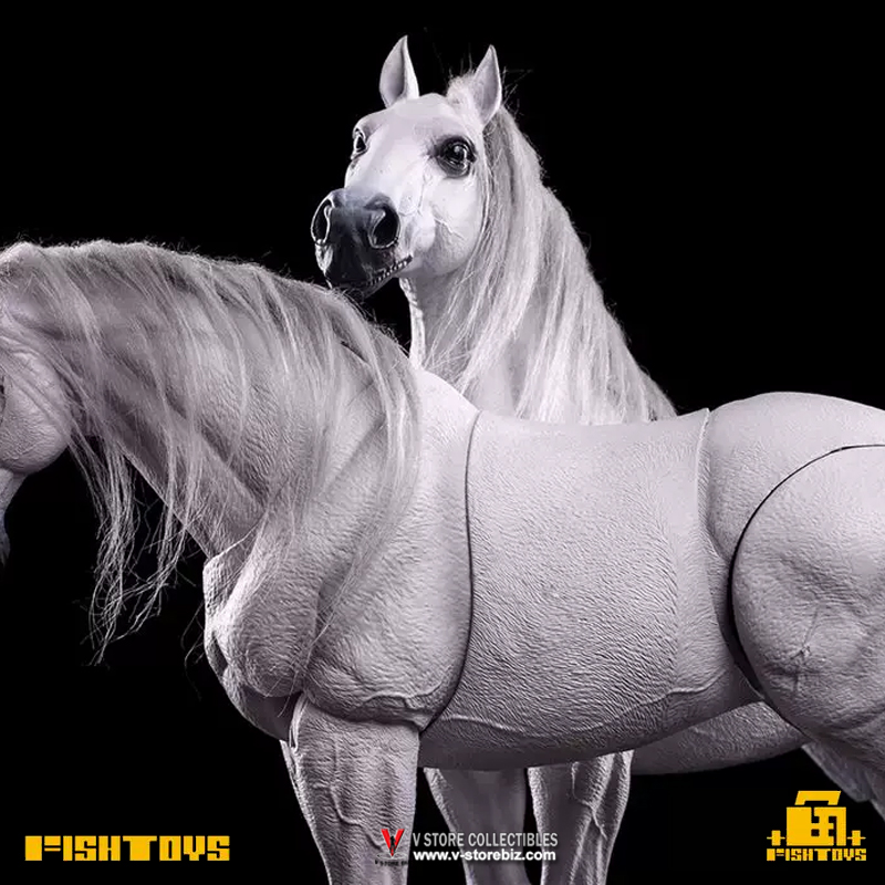 Fish Toys HY-013 Wasteland Horse B White
