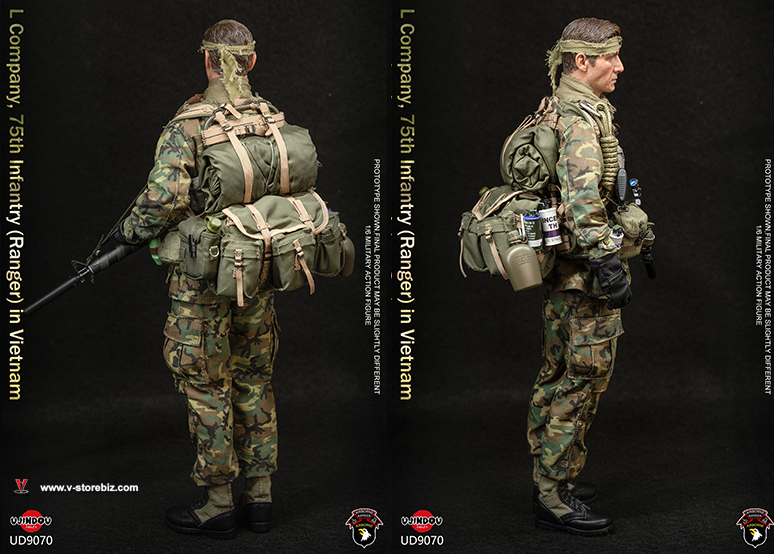 UJINDOU UD9070 U.S. ARMY L Company 75th Infantry Ranger in Vietnam