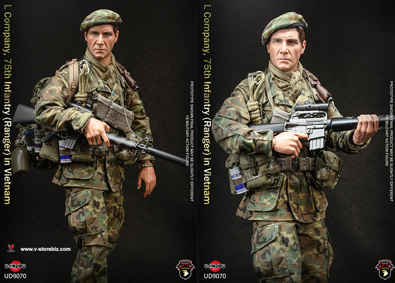 UJINDOU UD9070 U.S. ARMY L Company 75th Infantry Ranger in Vietnam