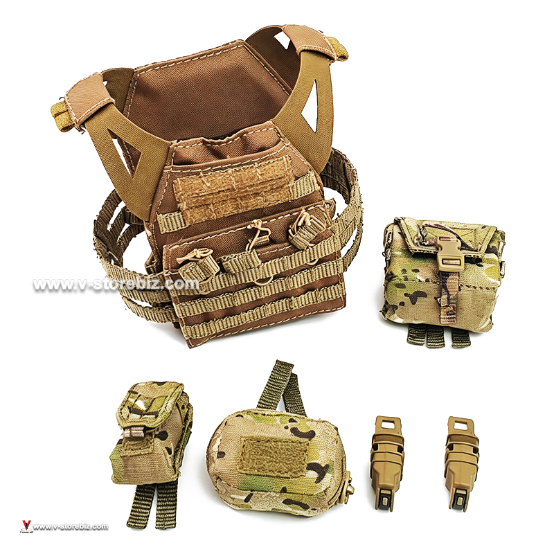 E&S 26075A SSO Plate Carrier & Pouches